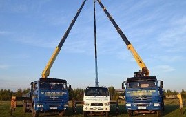 Манипулятор- кран аренда услуги грузоперевозки