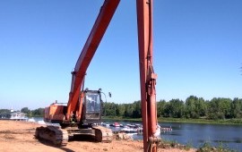 Аренда услуги заказ экскаватора гусеничного