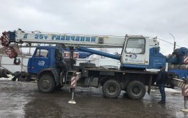 Услуги автокрана аренда заказ