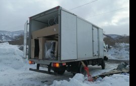 Фургоны 22 и 16 куб м до 5т грузоперевозки