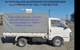 Малогабаритная грузоперевозка