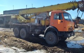Аренда автокрана услуги заказ в Пакино