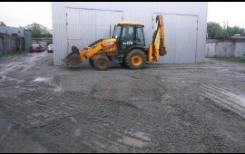 Аренда экскаватора погрузчика jcb