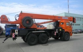 Услуги авто и гусеничных кранов аренда заказ