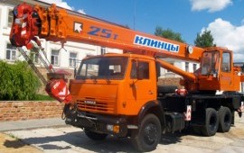 Услуги автокрана
