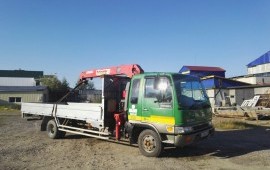 Услуги крана- манипулятора заказ грузоперевозки
