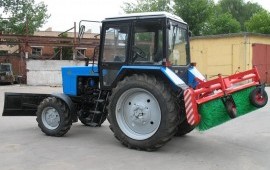 Щетка+ отвал МТЗ услуги аренда заказ