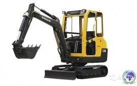 Аренда мини экскаватора volvo EC 20 B