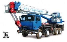 Автокраны 16-100 тонн в аренду заказ услуги