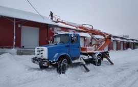 Аренда автовышки 22 метра, телескопическая услуги