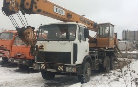 Услуги автокрана 25т