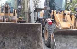 Услуги фронтального погрузчика, аренда