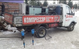 Услуги, аренда компрессора по Томску и Северску