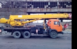 Услуги автокрана, аренда, заказ.