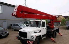 Аренда Автовышки 18м. Услуги, заказ.