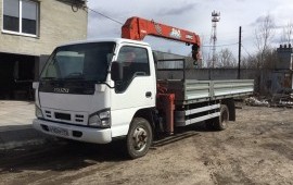 Аренда крана - манипулятора услуги грузоперевозки
