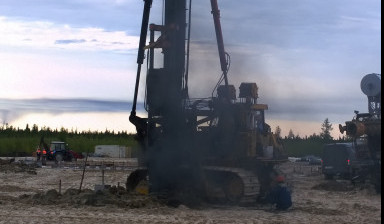 Аренда сваебоя с экипажем. Услуги.