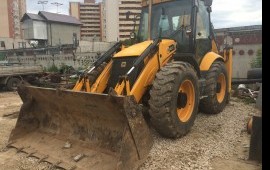 Аренда экскаватора- погрузчика JCB 4CX. Услуги.
