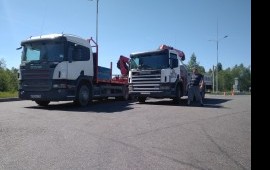Манипулятор-кран Кировск, Синявино, Отрадное заказ