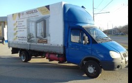 Грузоперевозки газель тент 5 метров в Тольятти