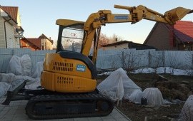 Услуги миниэкскаватора