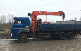 Кран -Манипулятор КАМАЗ услуги грузоперевозки