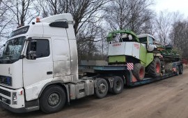 Услуги трала, аренда, заказ. Перевозка негабарита.