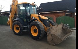 Аренда, услуги экскаватора-погрузчика JCB 4CX, 3CX