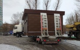 Низкорамный раздвижной трал с лебёдкой Красноярск