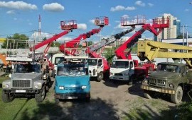 Аренда автовышки услуги спецтехники