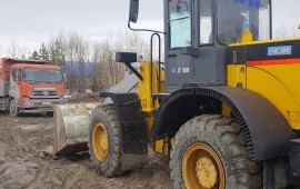Услуги фронтального погрузчика, самосвала.
