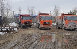 Услуги фронтального погрузчика, самосвала.