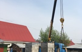 Услуги аренда манипулятора. Грузоперевозки.