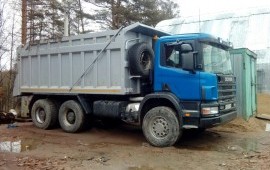 Услуги самосвала. Аренда. Заказ.