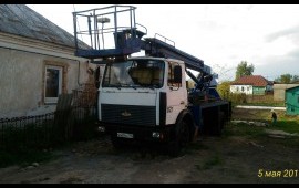 Услуги автовышки 18м аренда, заказ