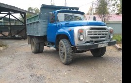 Доставка сыпучих материалов. Самосвал.