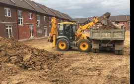 Аренда, услуги экскаватора-погрузчика JCB 4CX, 3CX