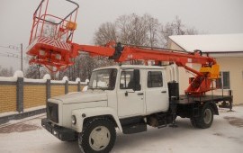 Автовышка в аренду от 14 до 30 метра