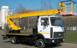 Автовышка в аренду от 14 до 30 метра