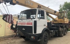 Автокран от 25 до 100 т. аренда.