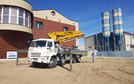 Услуги бетононасоса. Аренда, заказ спецтехники.