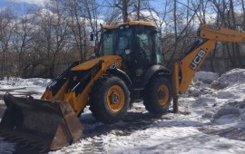 Аренда услуги экскаватора погрузчика JCB 3CX SUPER