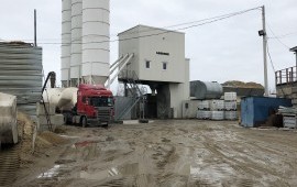 Бетон и раствор от производителя.