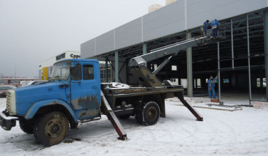 Аренда автовышки 18 метров телескоп