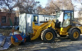 Фронтальный погрузчик аренда. Погрузочные работы.