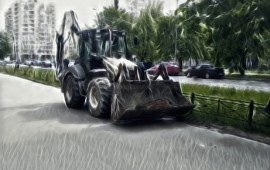 Вывоз грунта в ленинградской области. Самосвалы