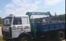 Услуги манипулятора-крана на базе МАЗ