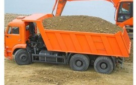 Аренда самосвала, доставка сыпучих материалов