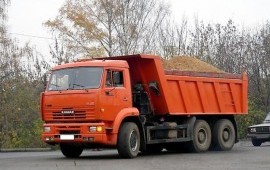 Аренда самосвала, доставка сыпучих материалов