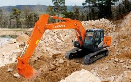 Cдаем в аренду гусеничный экскаватор Hitachi zx180